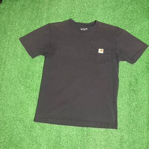 Carhartt Men's Black and Grey T-shirt